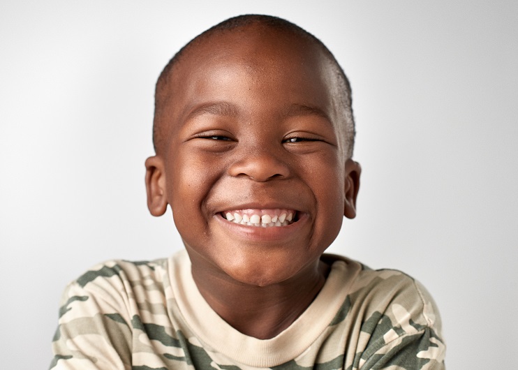 happy smiling child