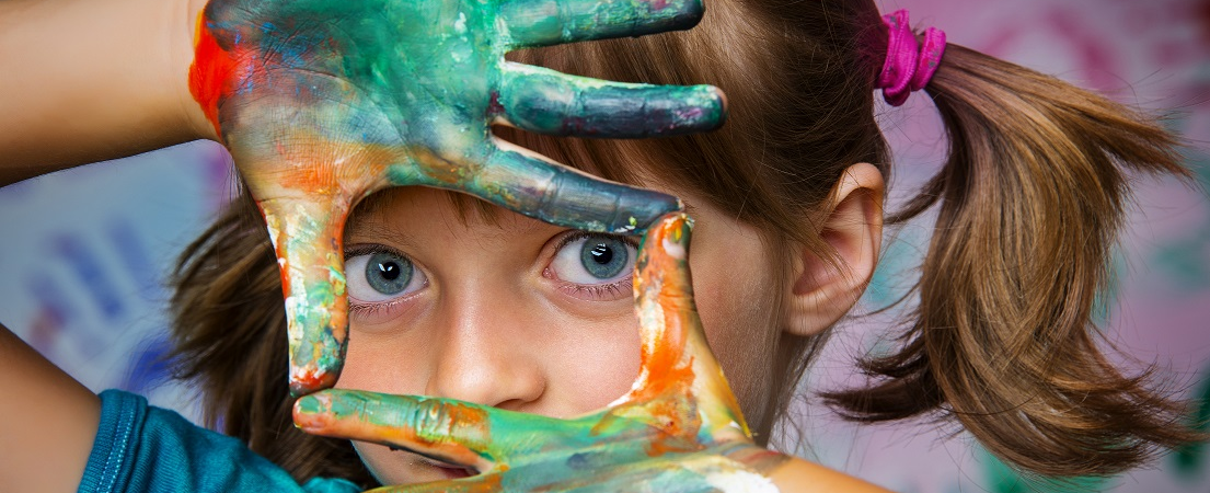 Cropped Fingerpaint